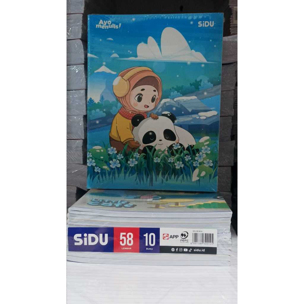 

BUKU TULIS SiDU 58 - SINAR DUNIA 1 PACK