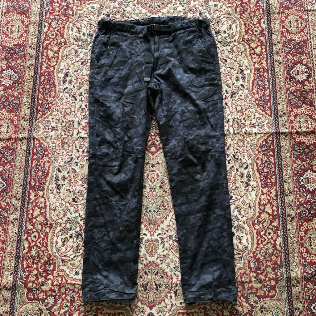 Celana Uniqlo camo warm lined pants uniqlo outdoor pants HF405