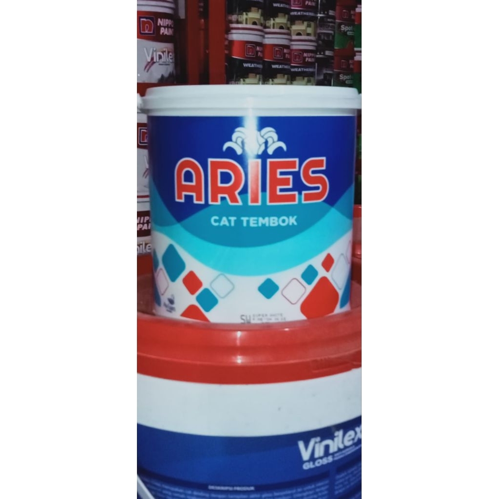 Cat Tembok Aries 5 Kg