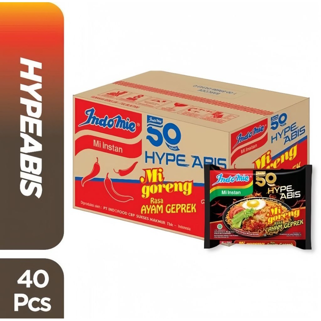 

Indomie Goreng Ayam Geprek HYPE ABIS 1 Carton