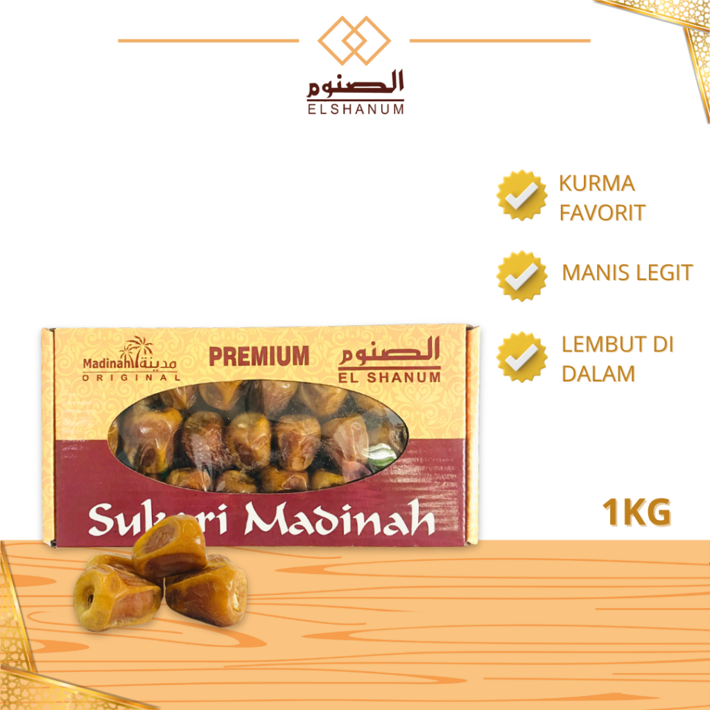 

Kurma Sukari Original Dus 1kg, Manis Empuk Lembut, Oleh-Oleh Haji Dan Umroh, Shabani Store