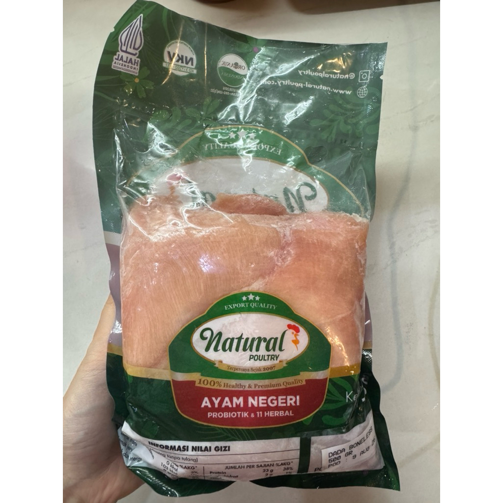 

Natural Poultry Dada Boneless 500gr