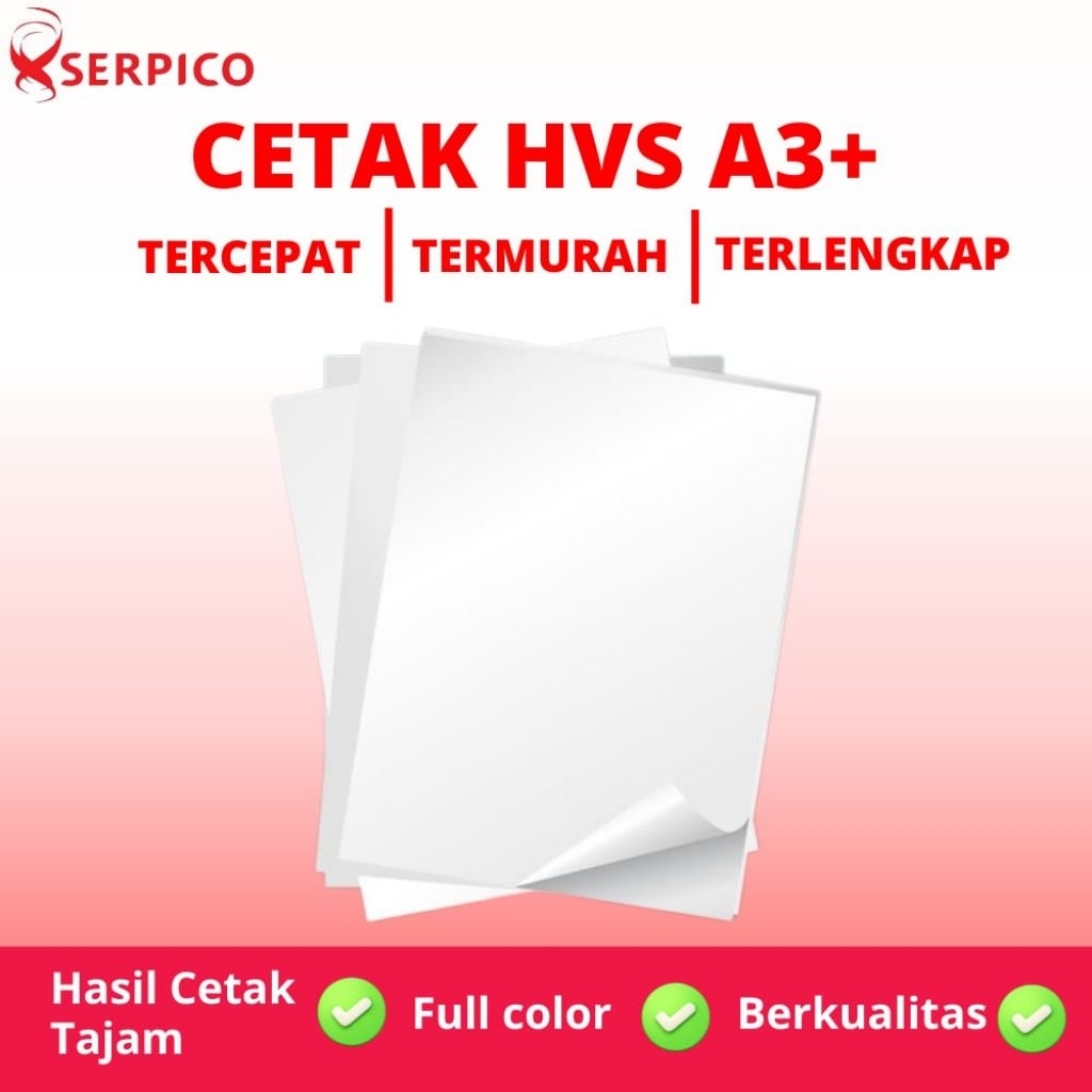PRINT HVS A3 | CETAK HVS A3