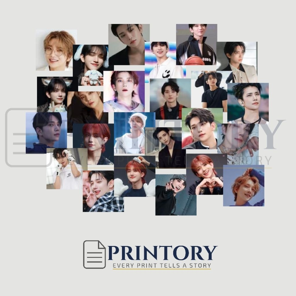 

Stiker Member SEVENTEEN – 3x3cm | Sticker Glossy | 25pcs