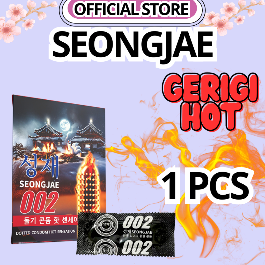 Seongjae 002 Condom Gerigi Hot 1 Pcs