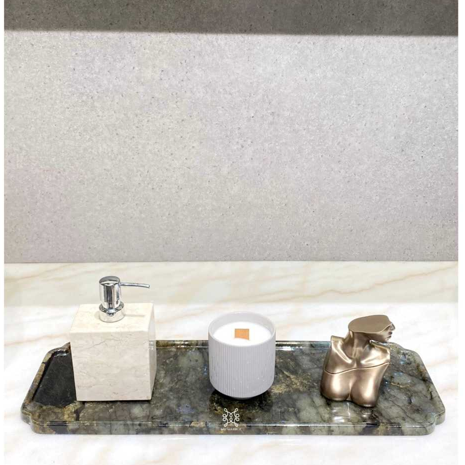 Labradorite Blue Large Tray | Luxury Granite Tray | Natural Stone