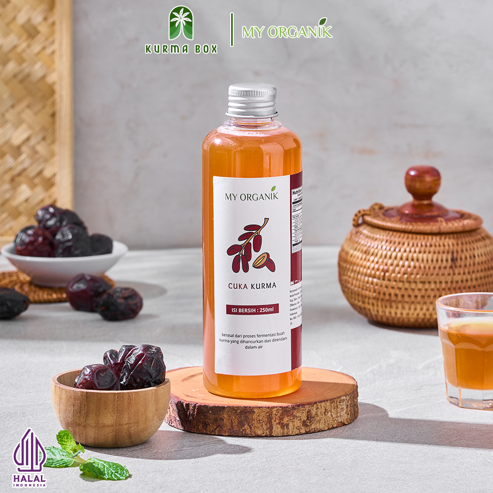 

My Organik Cuka Kurma Original Dates Vinega With Mother Organik Premium 500ml