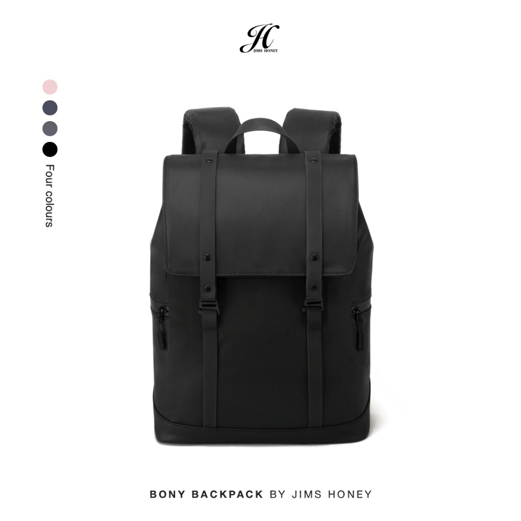 Boni Backpack Jims Honey Ransel Laptop Ransel Pria Ransel Wanita Original