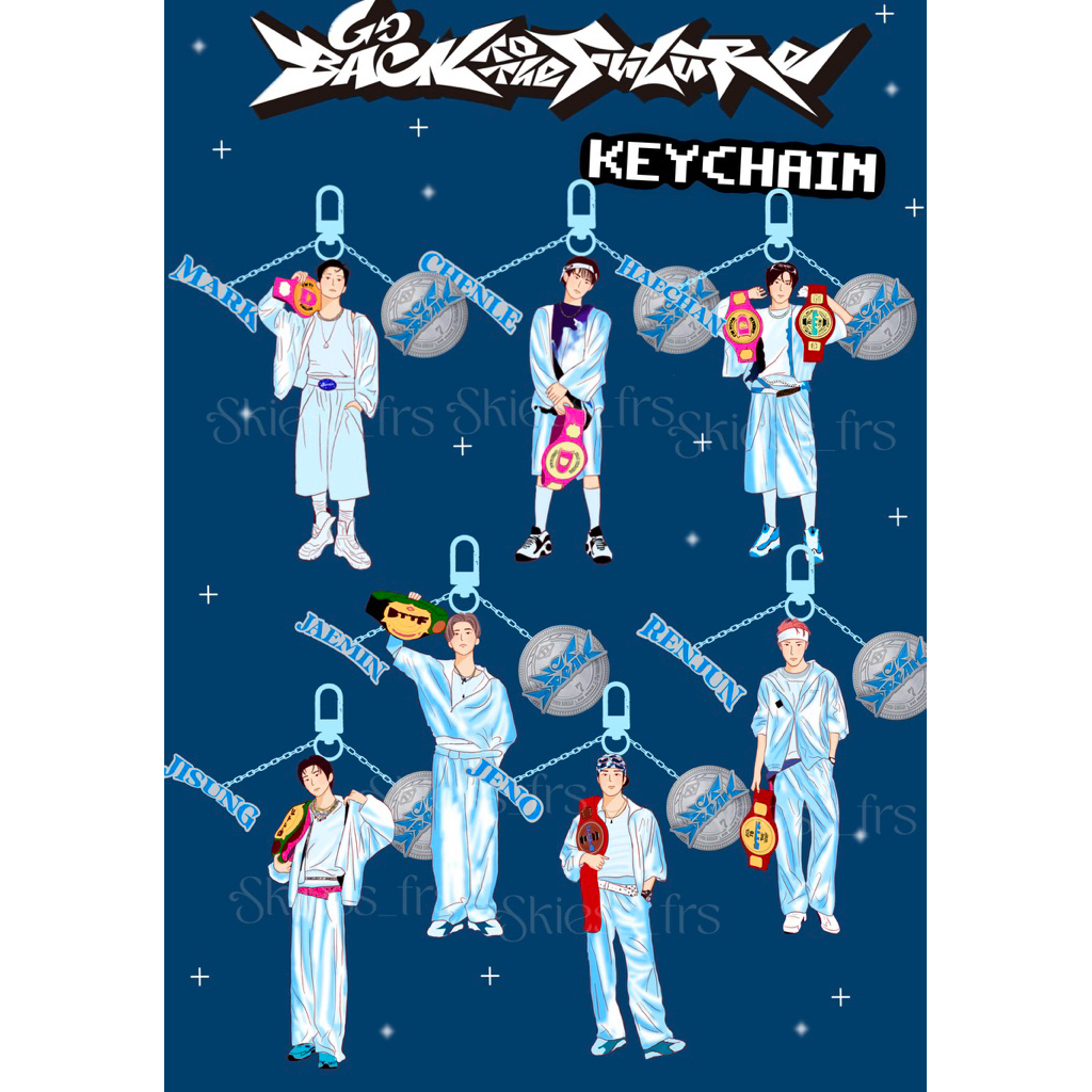 NCT Dream KEYCHAIN