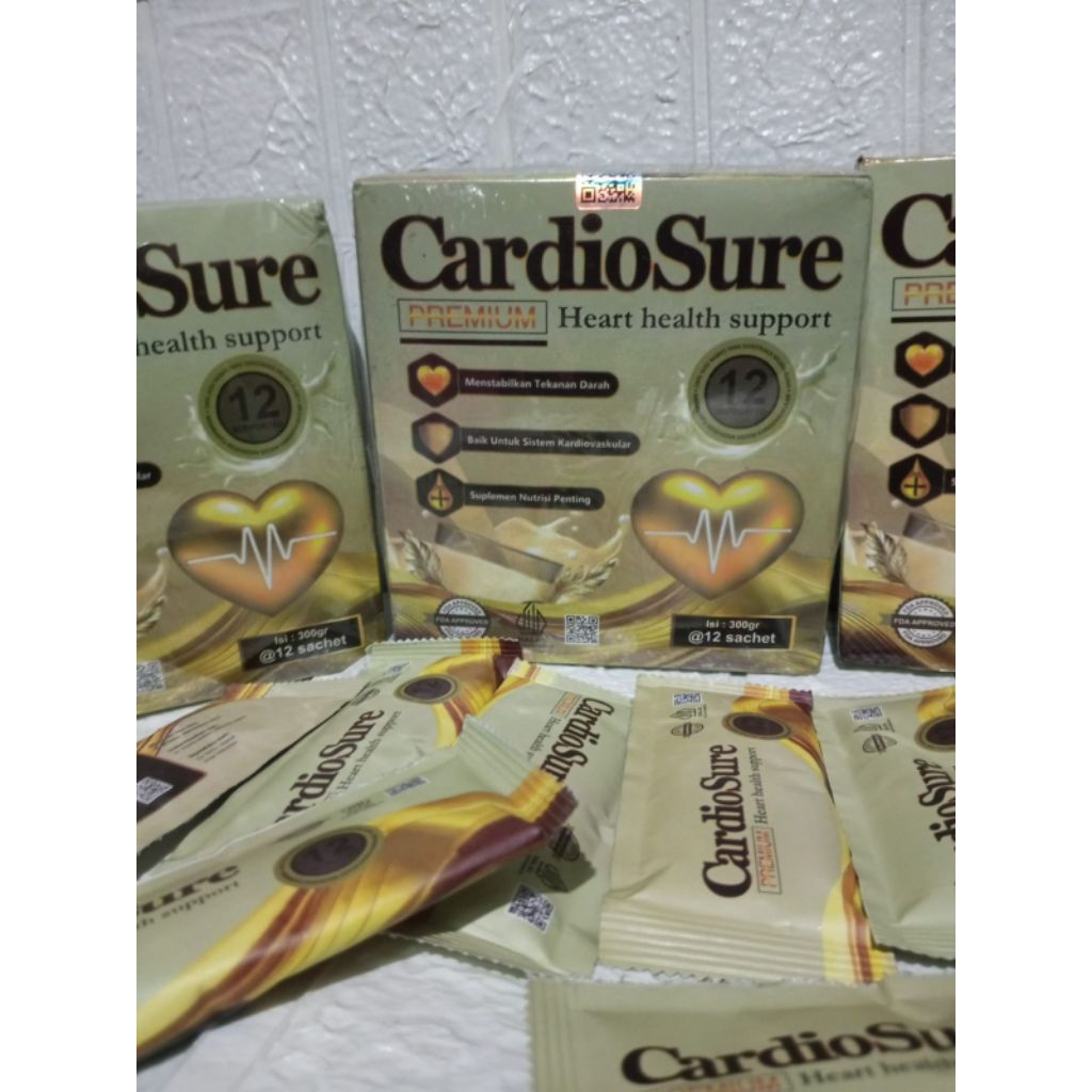

CARDIOSURE SUSU HERBAL UNTUK MENSTABILKAN JANTUNG KOLESTEROL DIABETES