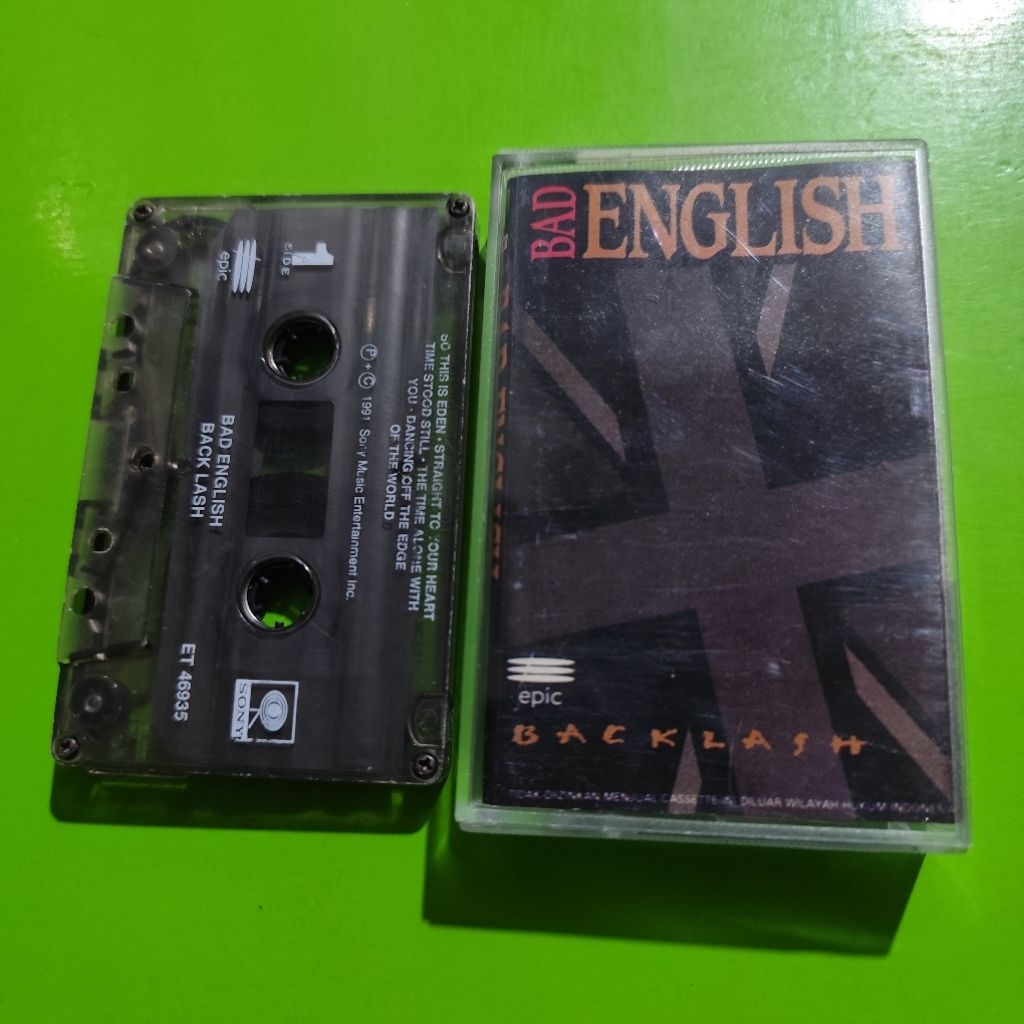 Kaset BAD ENGLISH Backlash