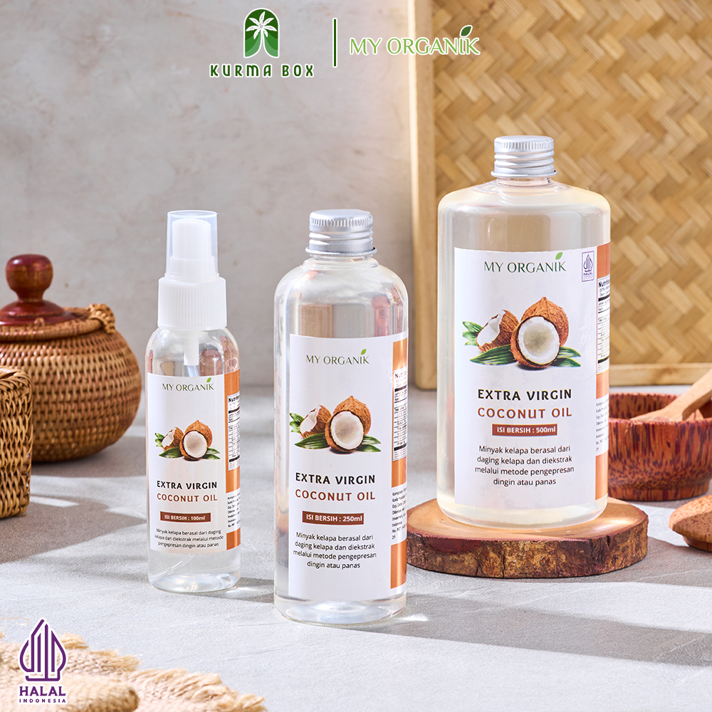 

My Organik Extra Virgin Coconut Oil VCO 250 ml Spray Minyak Kelapa Murni