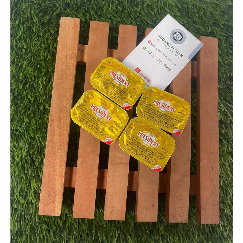 

President Butter Unsalted Portion 8Gr