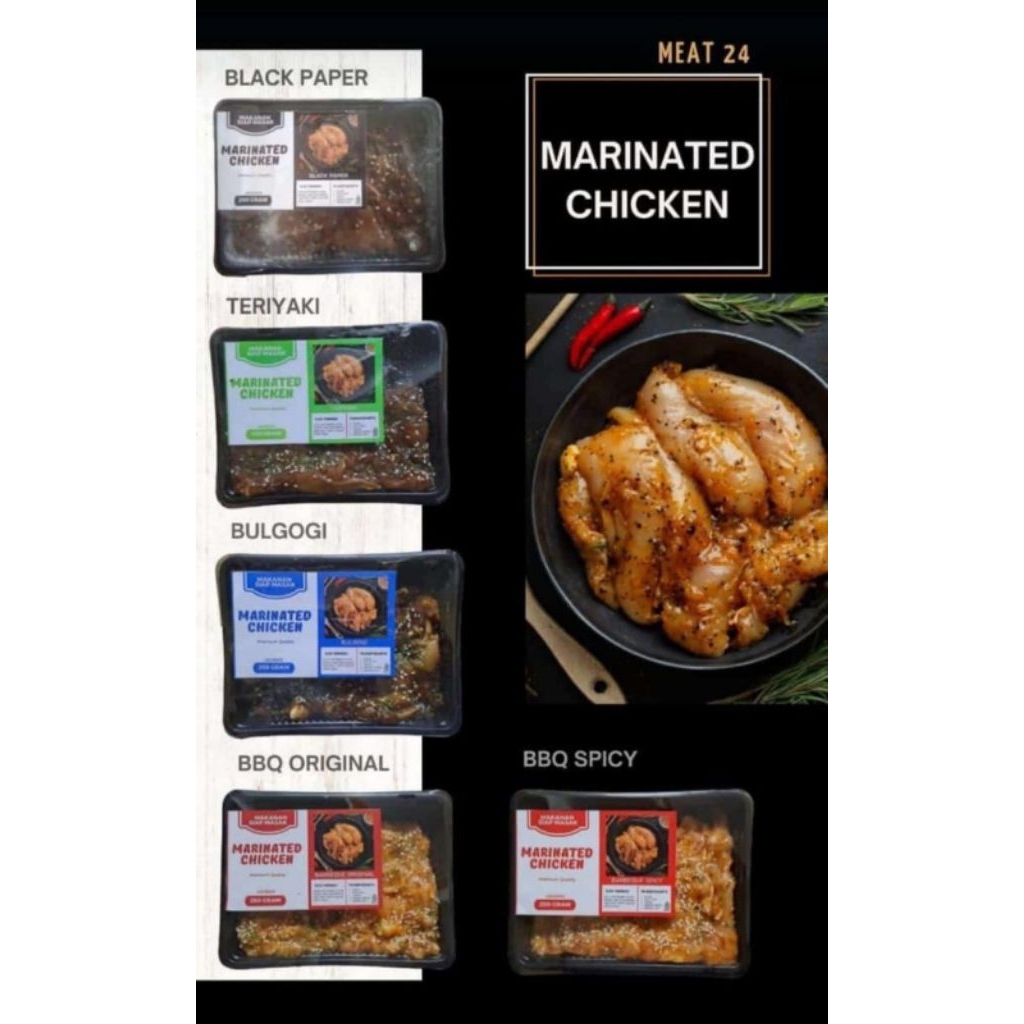 

Chicken Marinasi 250gr - Frozen