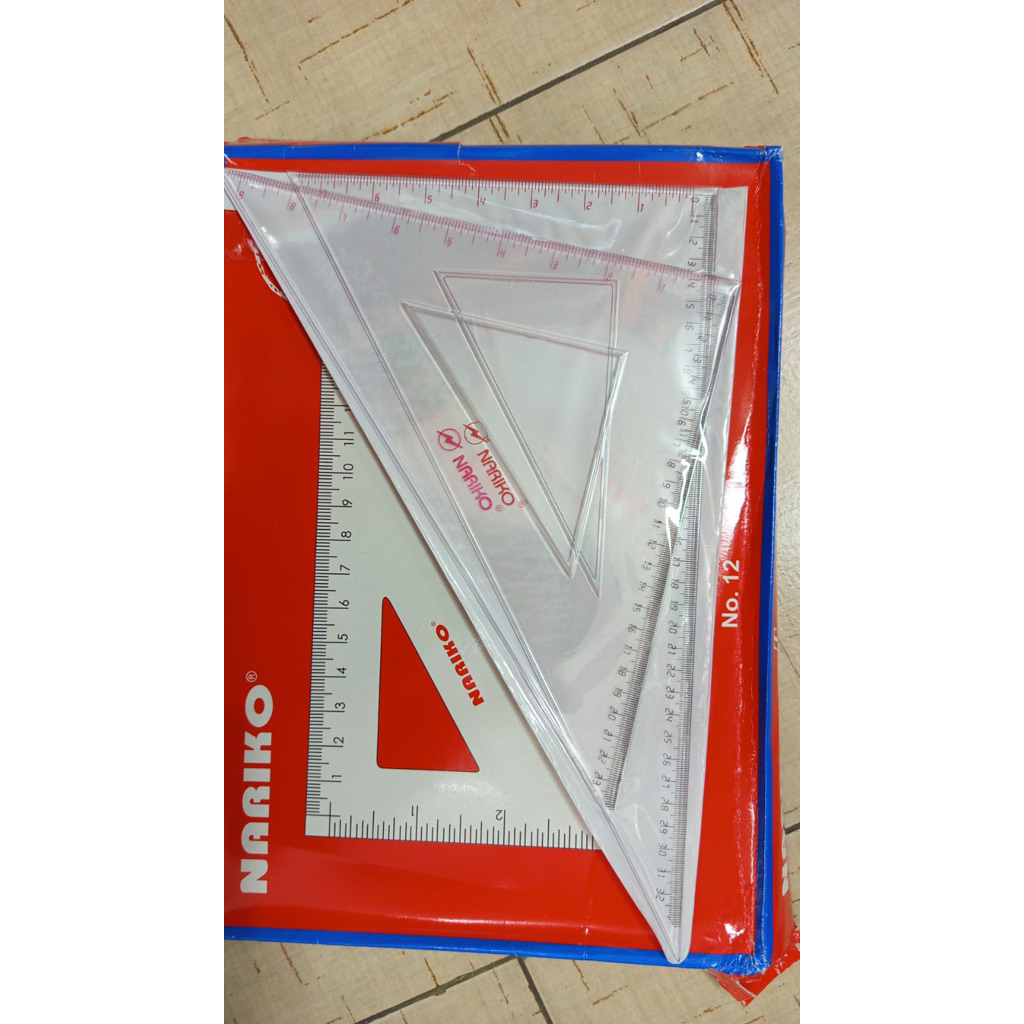 

Mistar Segitiga No.12