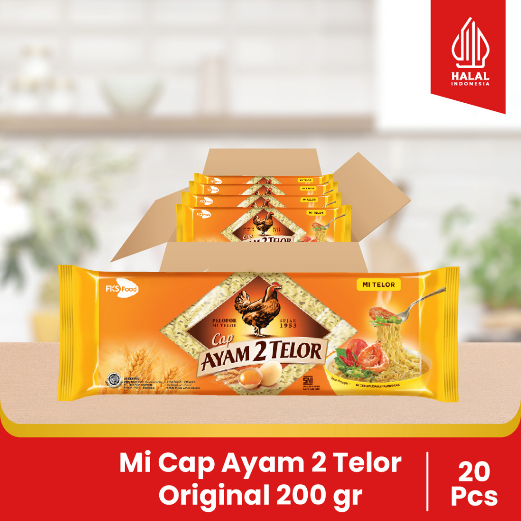 

Mi Cap Ayam 2 Telor - Original - 1 Karton - 20 Pcs- 200gr