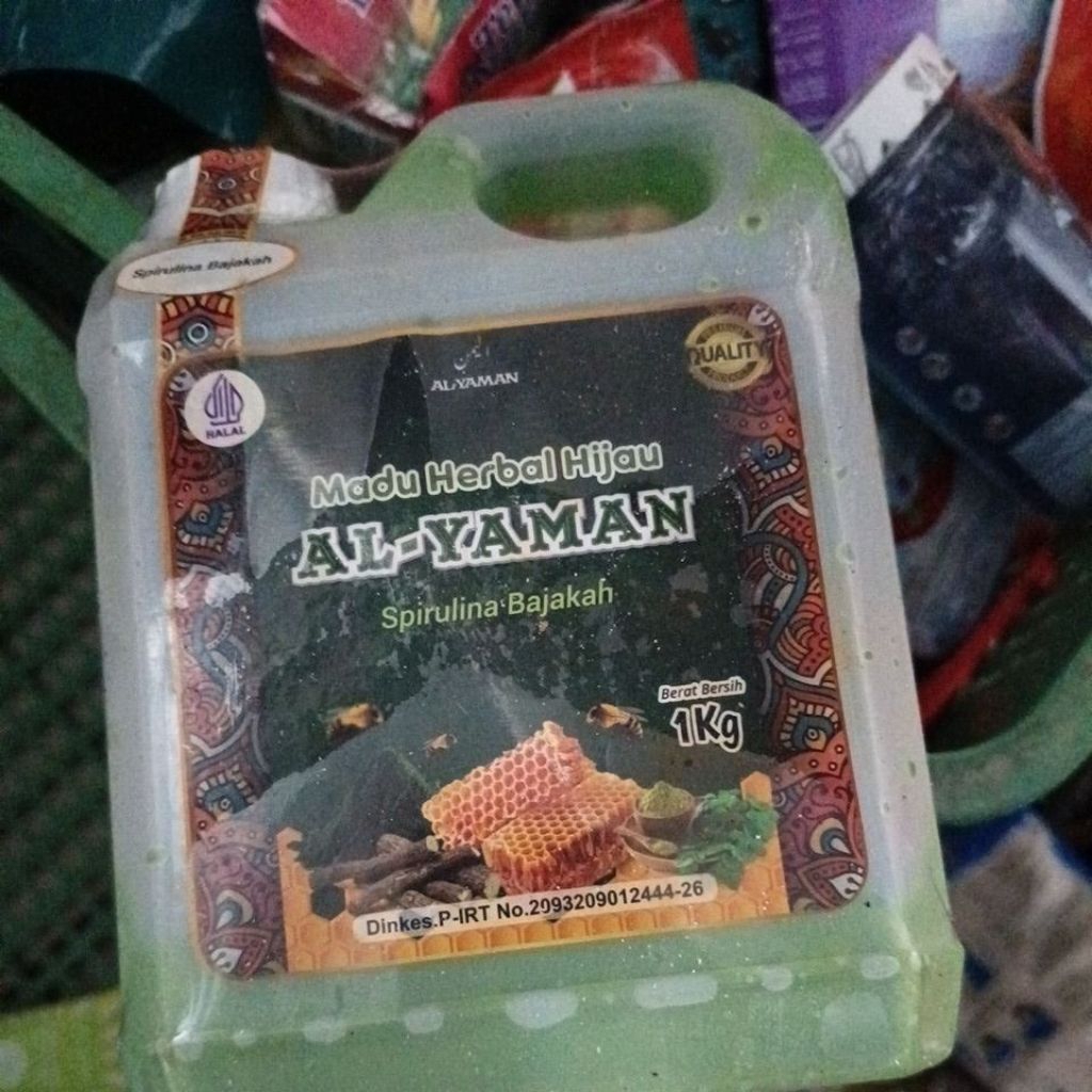 

madu herbal hijau Al-yaman 1kg