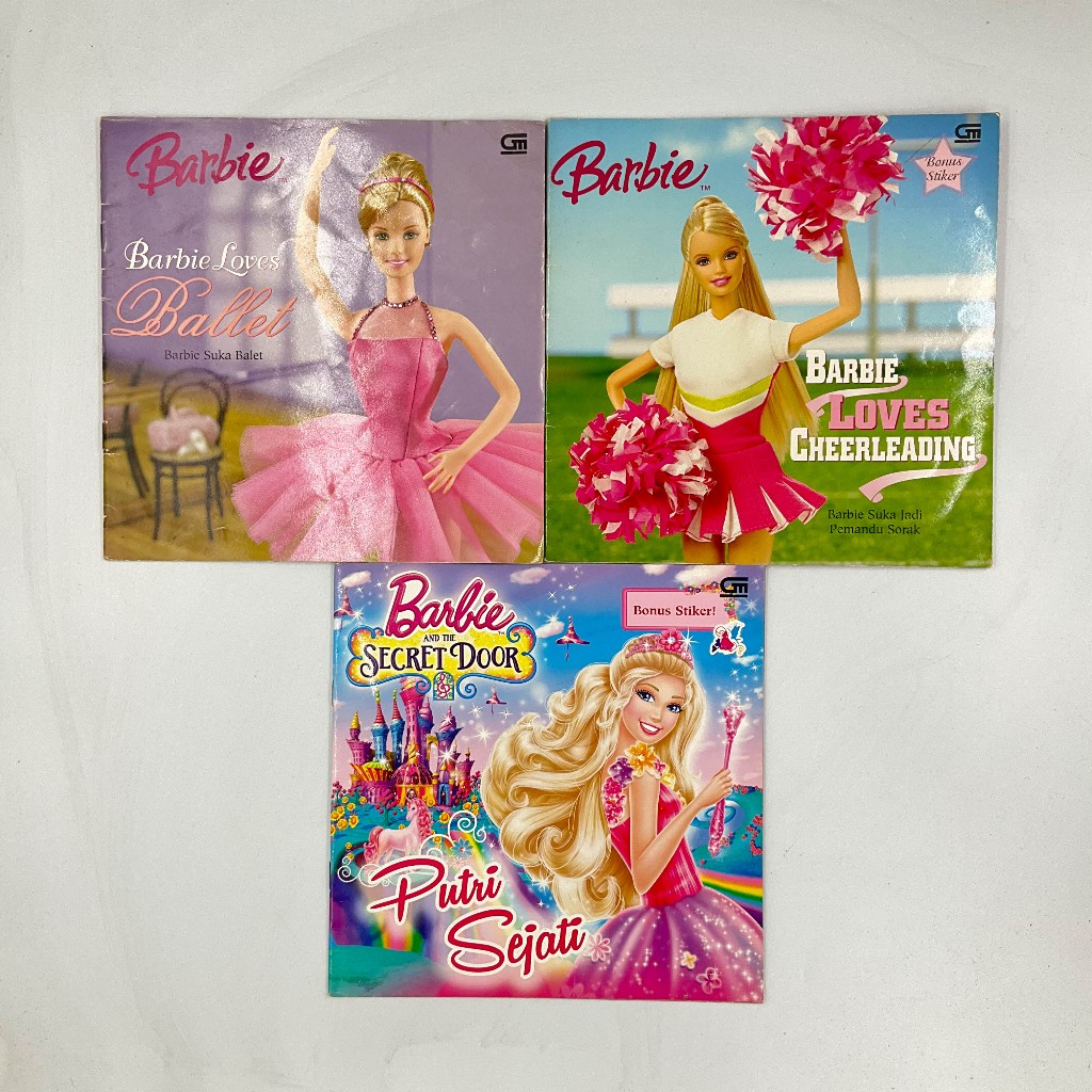 Koleksi Buku Vintage Barbie Preloved