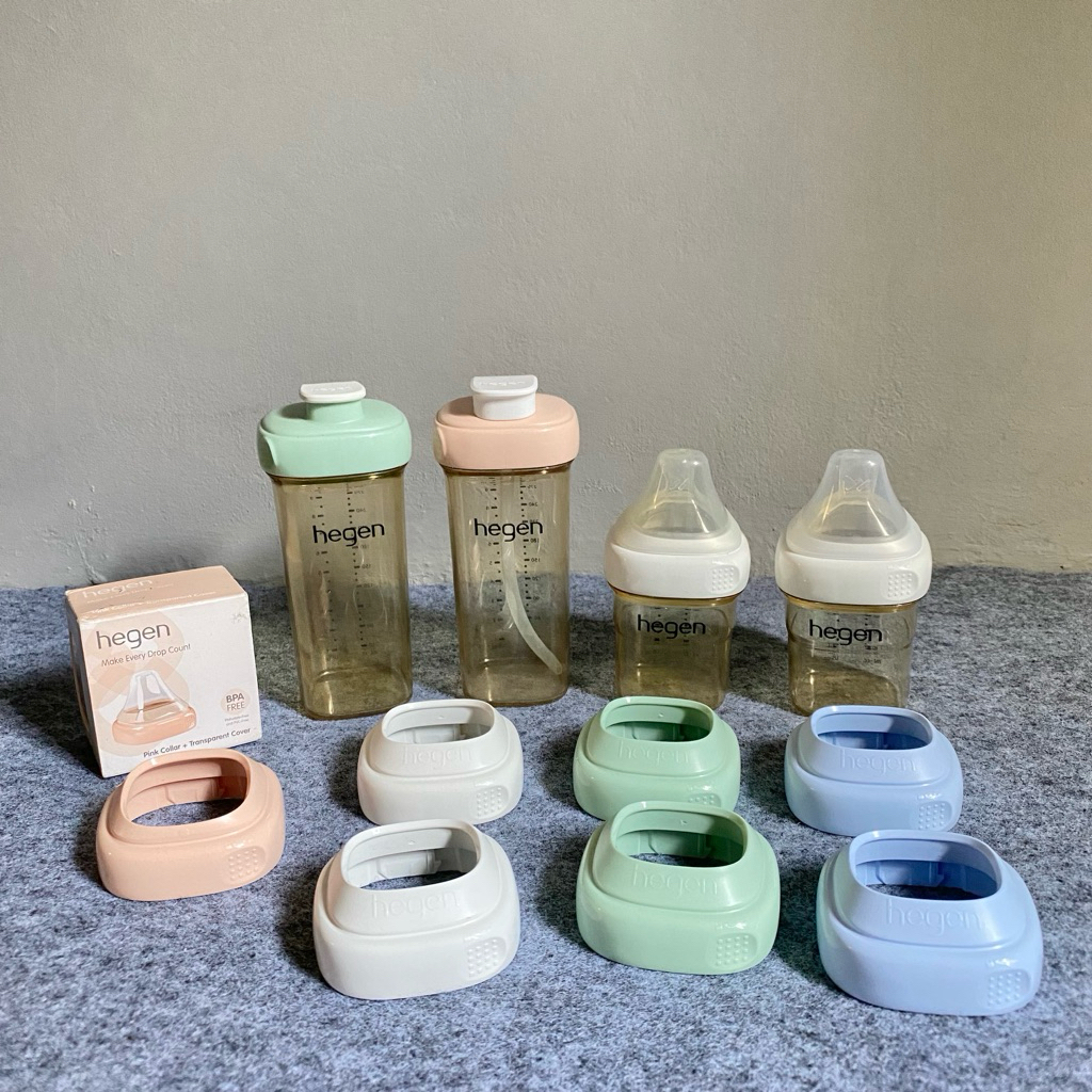 [PRELOVED] hegen botol PCTO collar transparent cover neck botol susu dot bayi