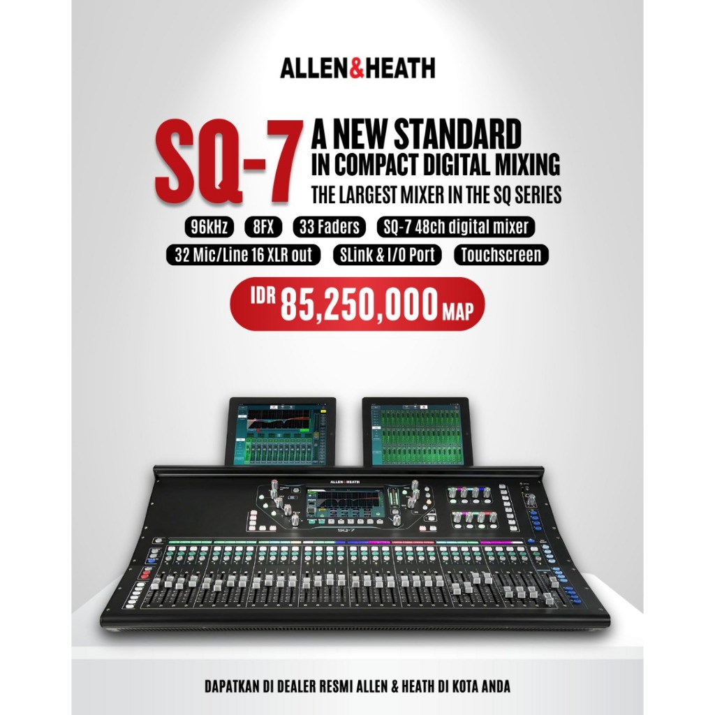 Mixer digital Allenheath SQ7/Mixer digital Allen heath SQ7 original