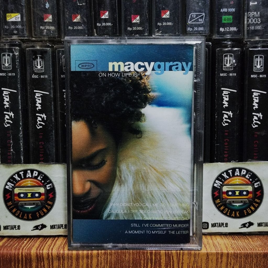 Kaset Pita - Macy Gray - On How Life Is - Radio Tape - Kaset - Radio - Pemutar Kaset - Retro - Class