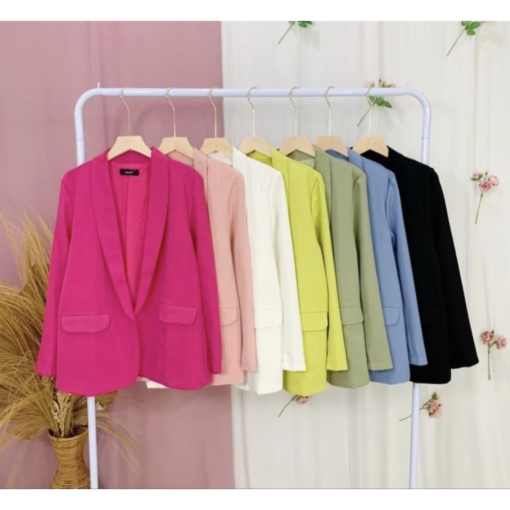 Preloved Mitha Blazer- Blazer Formal Fuschia