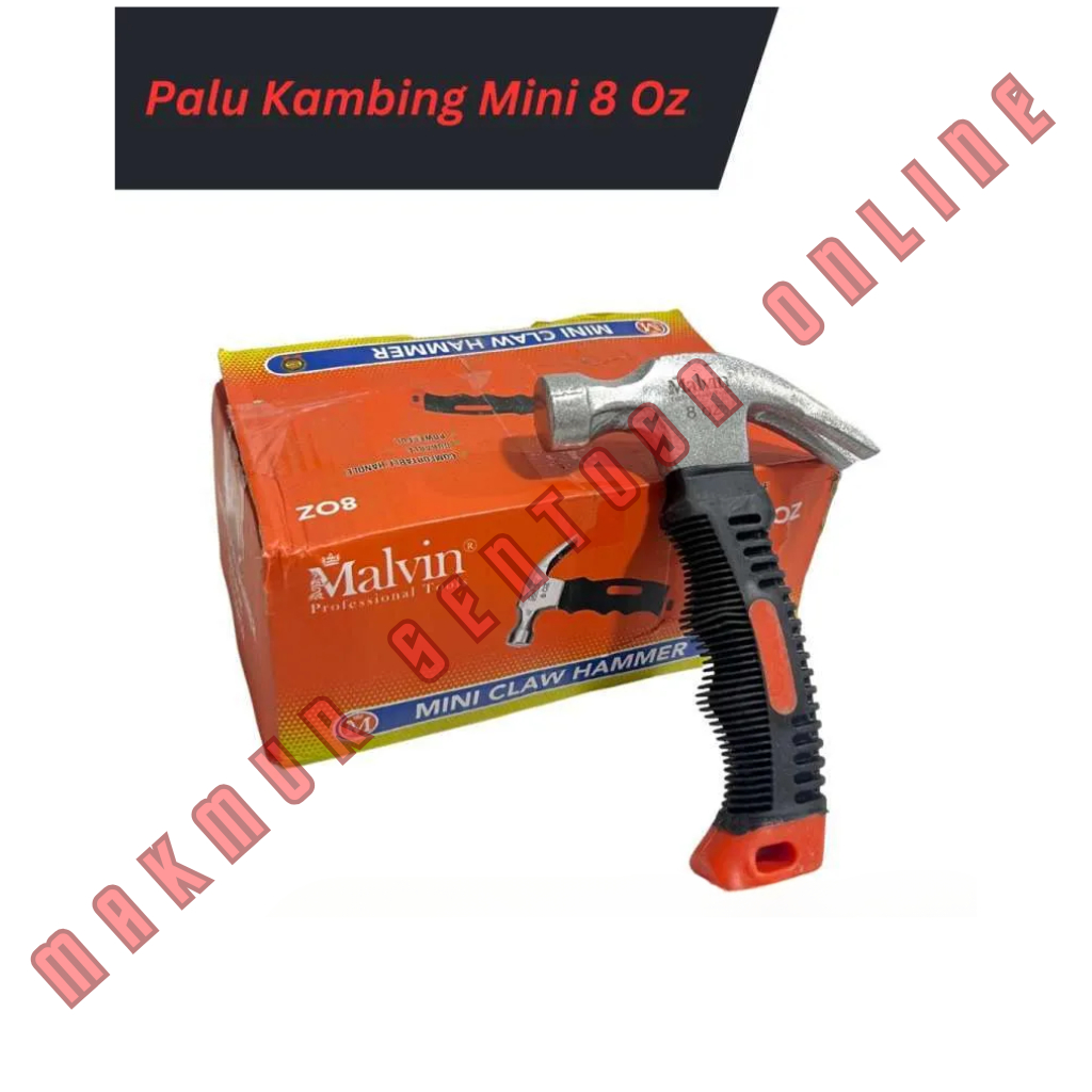 MALVIN Palu Kambing Mini 8 Oz Kecil
