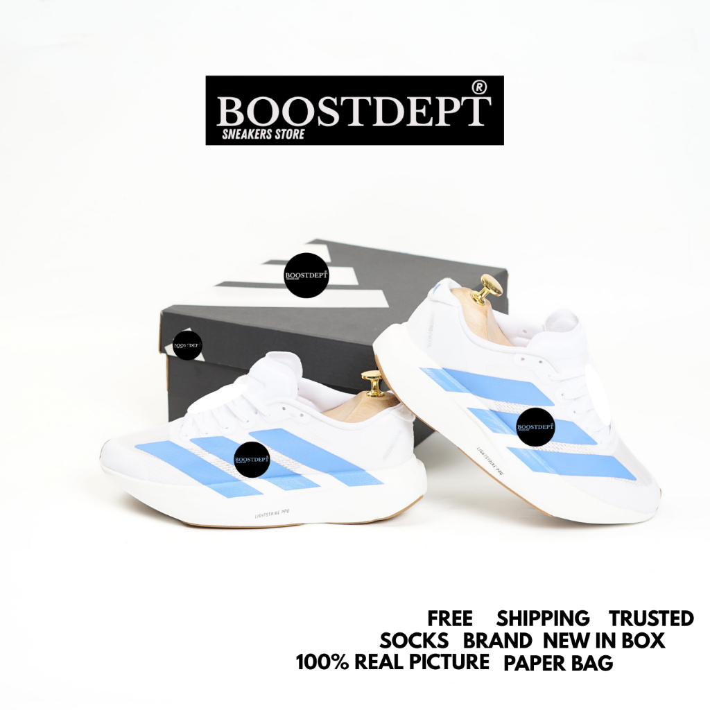 BD - Sneakers A D l Z E R 0 EV0 SL White Royal Blue 100% BNIB