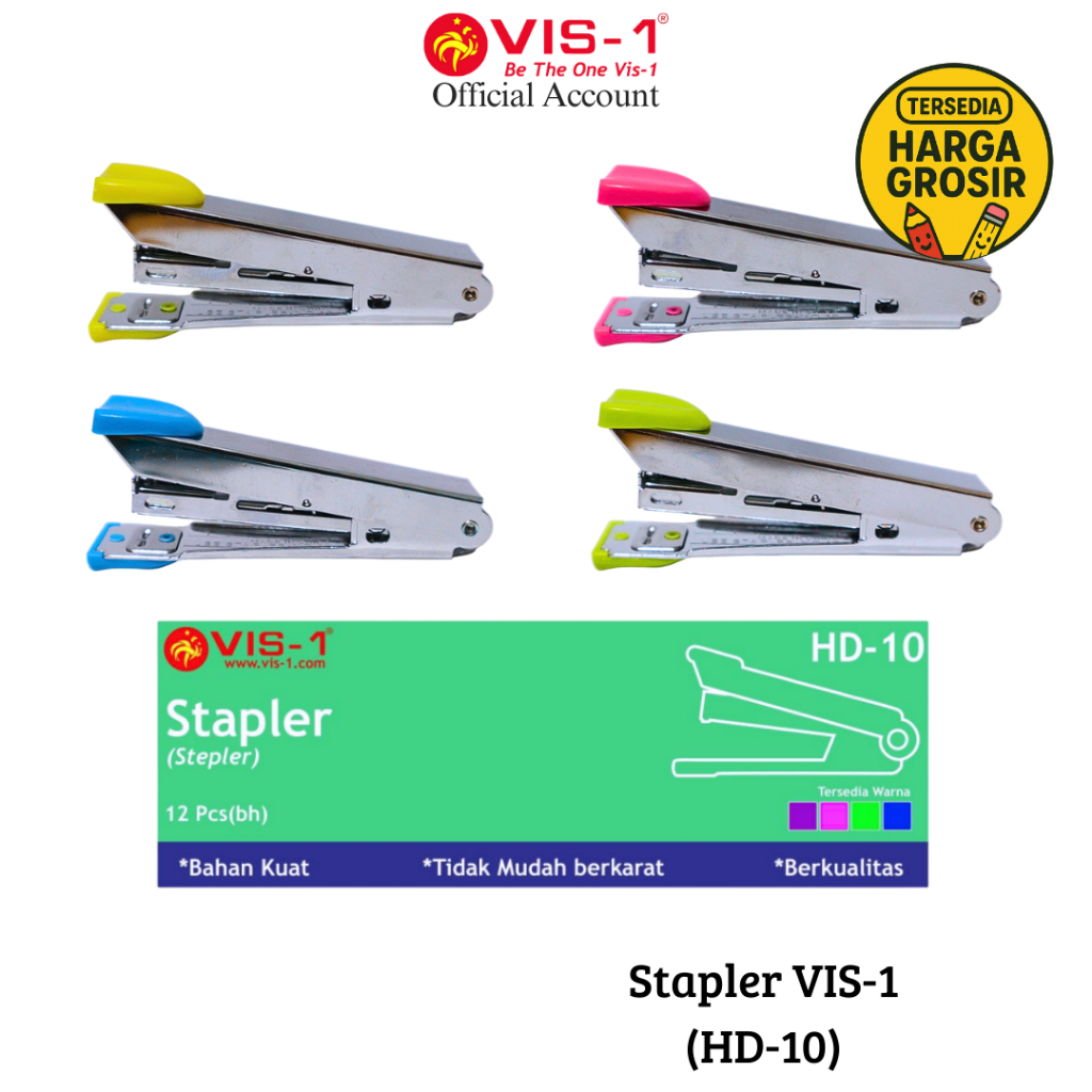 

VIS-1 Stapler Kode HD-10 / Staples / Stapler Besi