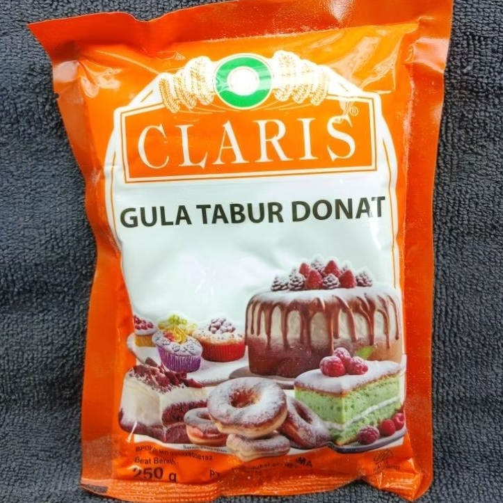 

GULA TABUR DONAT CLARIS 250GR(1BKS)