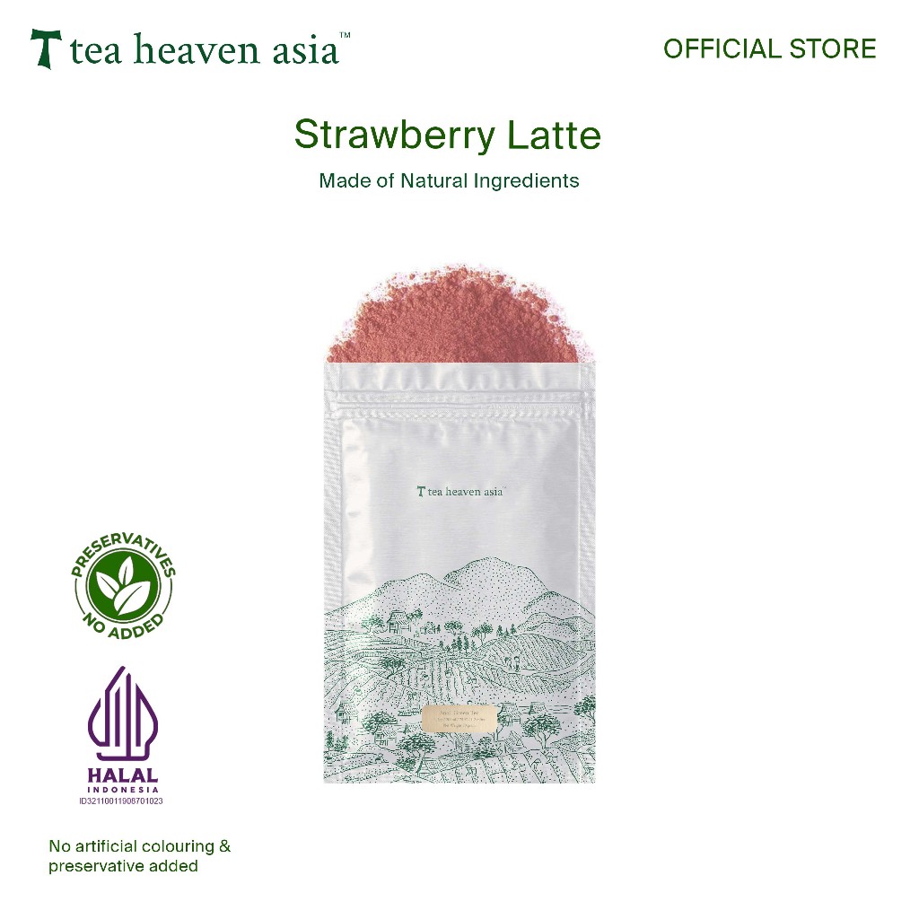 

Tea Heaven Strawberry Latte 100gr