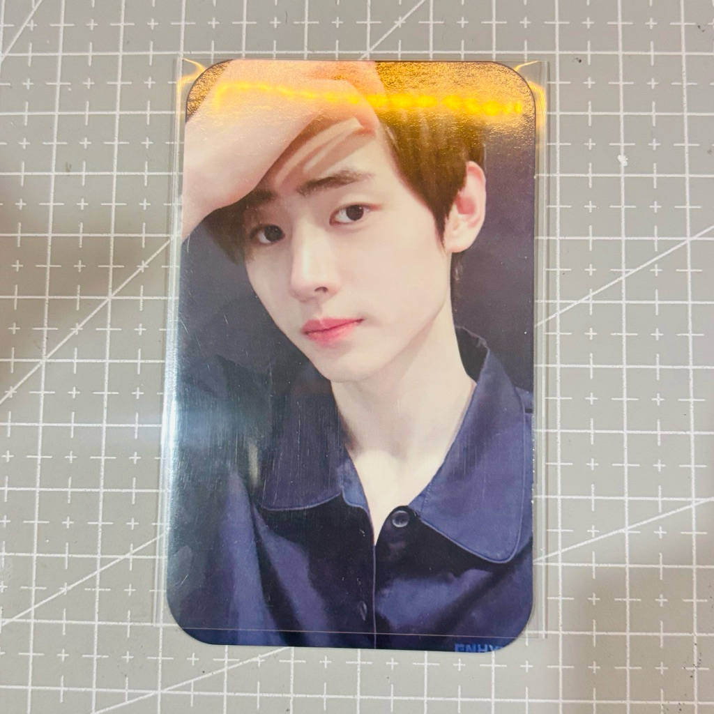 Enhypen Official PhotoCard Sunghoon Neck Pillow