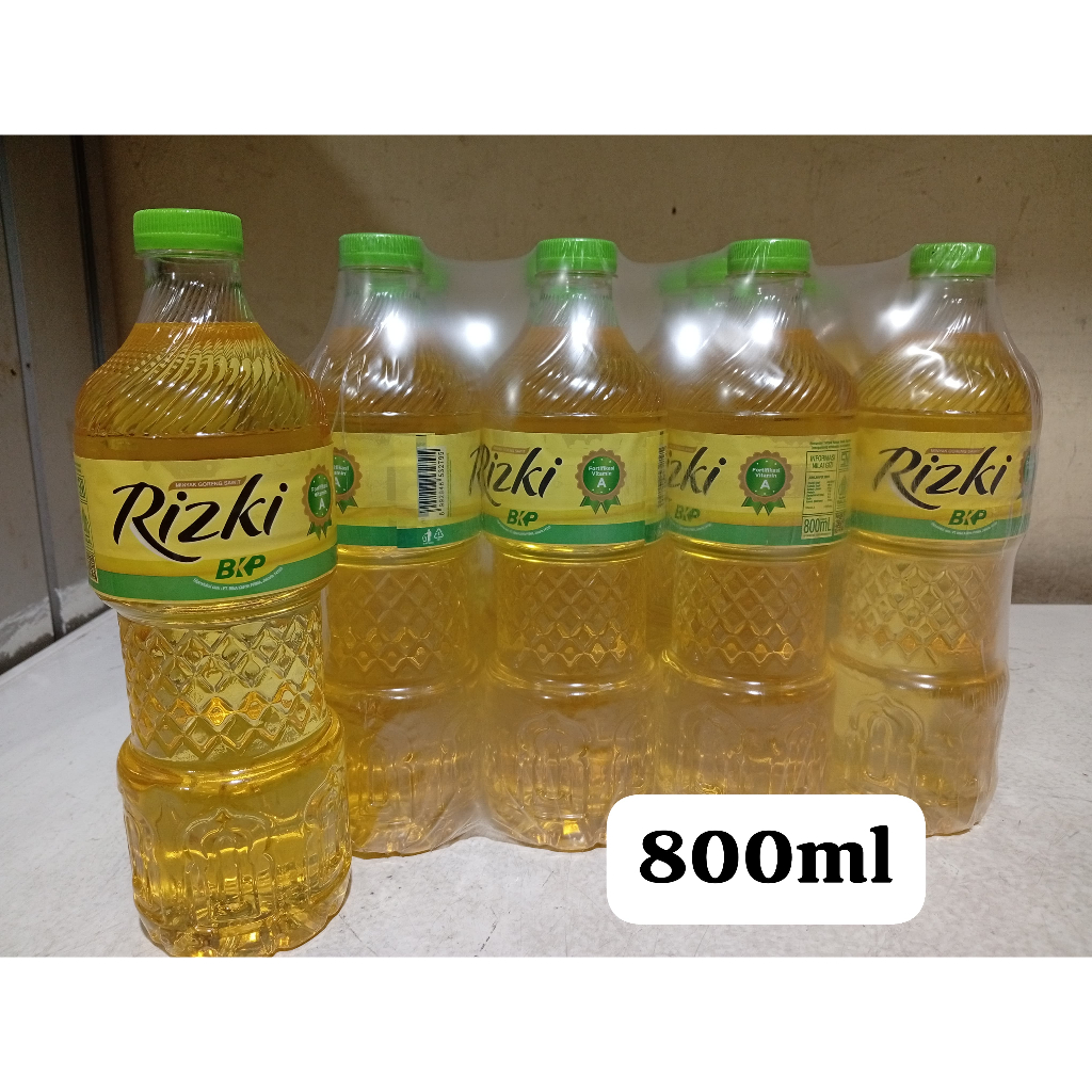 

Minyak Goreng Rizki Kemasan Botol 800ml - Minyak Goreng Termurah