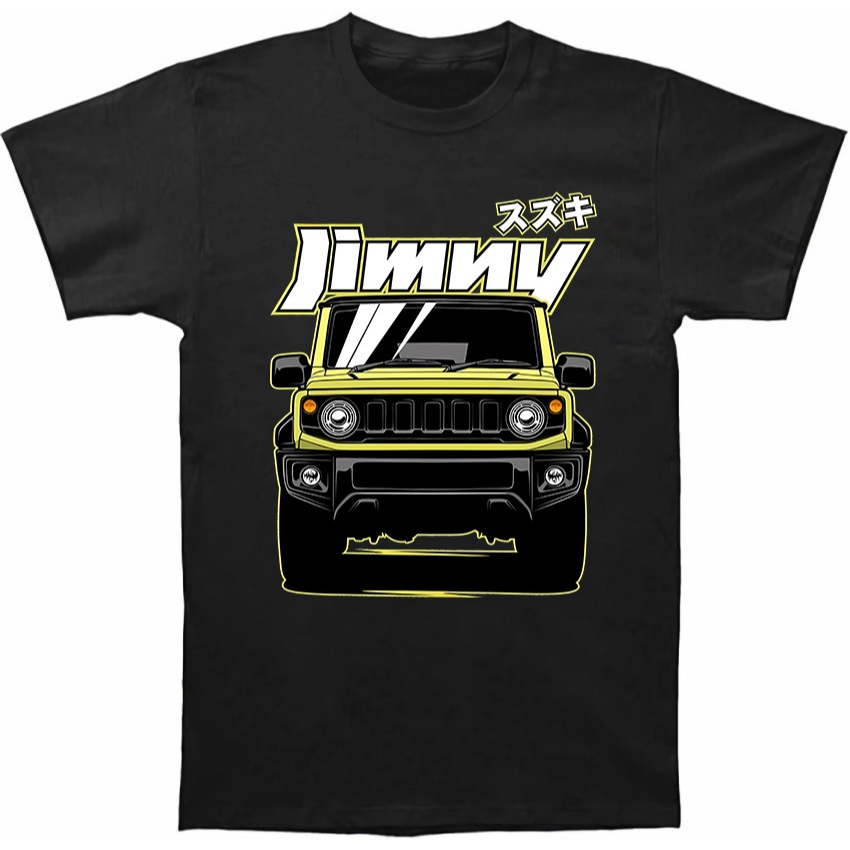 [S-3XL]Suzuki Jimny Sierra JB64 JB74 Kaos Kuning Kinetik