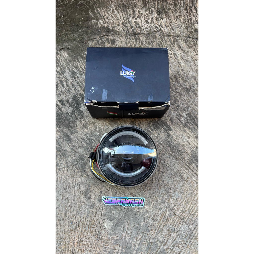 Headlamp Vespa LX Daymaker Luigy