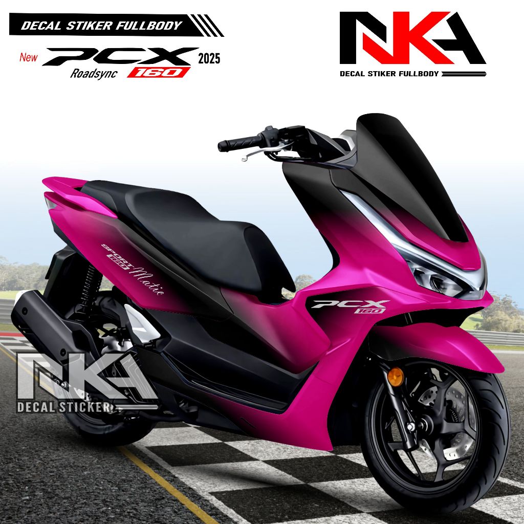 Decal New PCX 160 Roadsync 2025 Fullbody - Stiker Sticker Pcx Roadsync 160 Fullbody