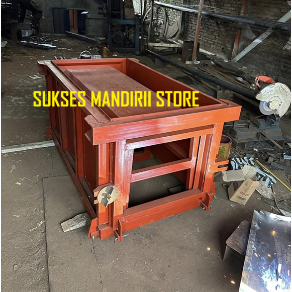 Cetakan Uditch Beton Ukuran 80x60x120 cm - Cetakan Saluran Terbuka