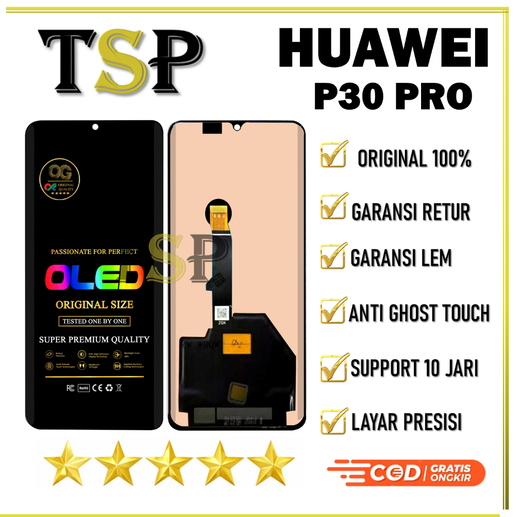 LCD TOUCHSCREEN HUAWEI P30 PRO ORIGINAL 100% FULLSET