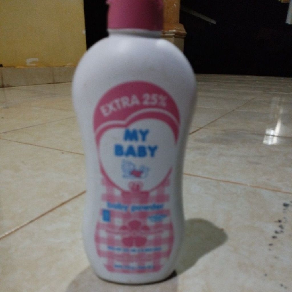 My baby baby powder