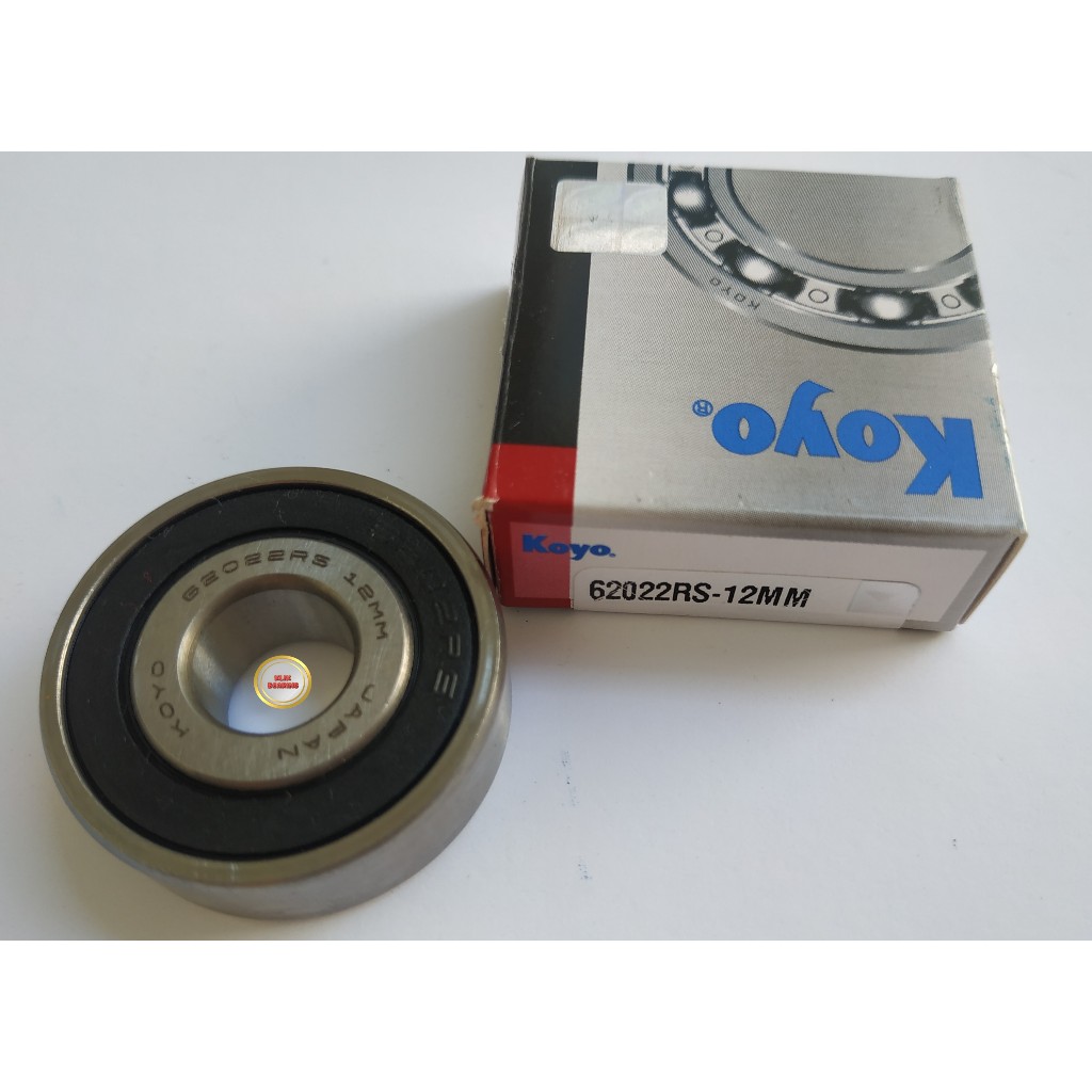 Bearing 6202 12mm Laher 6202RS 12mm (Special bore ID 12mm) OD 35mm, T 11mm Bearing 6202 2RS 12mm