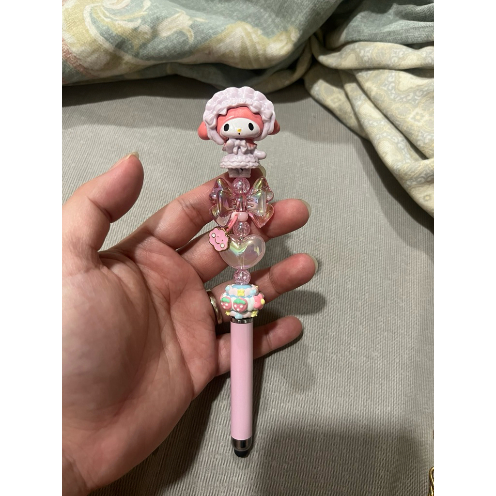 pen stylus charm/stylus pen melody/sanrio/pena melody/pena sanrio/stylus melody/stylus sanrio/stylus