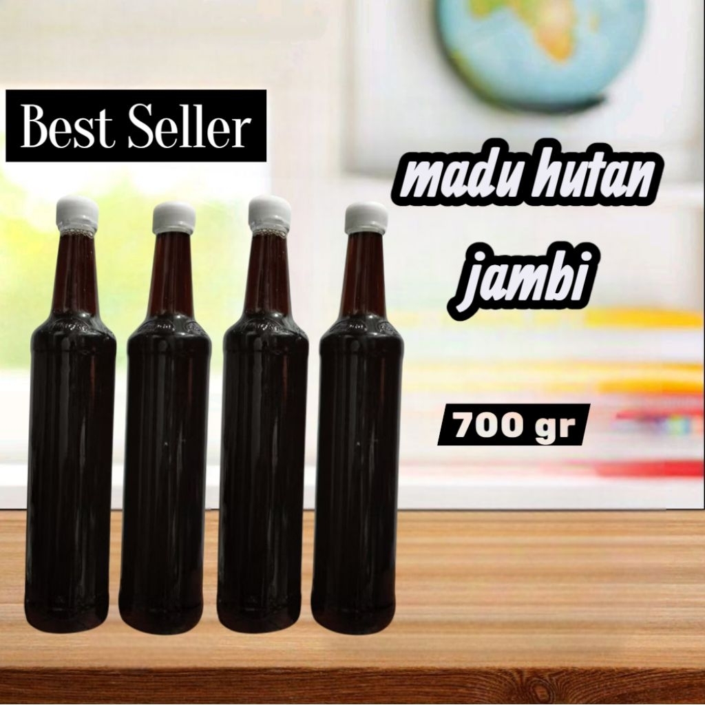 

Madu hitam hutan akasia jambi asli murni raw honey 700 gr