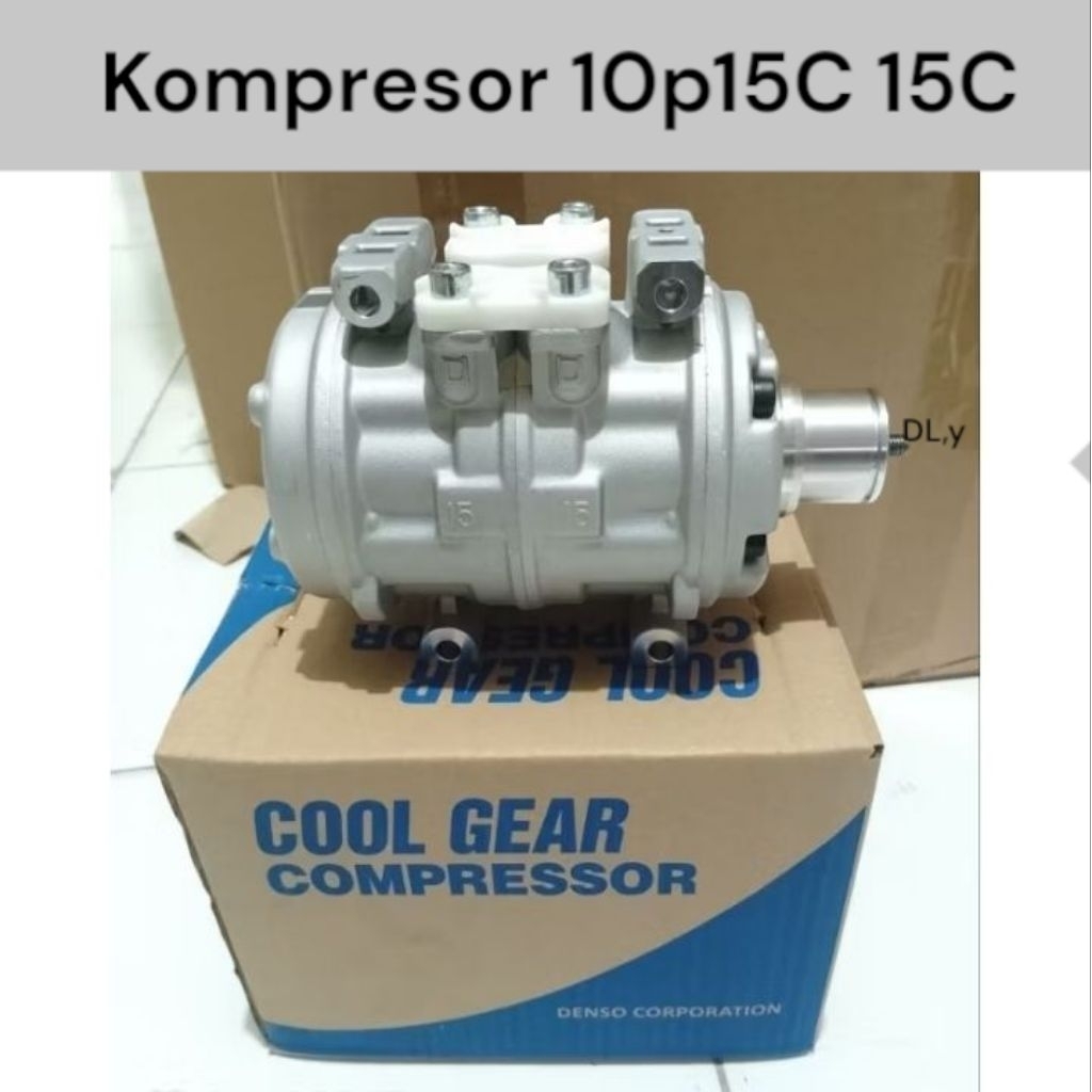 Kompresor Compressor Ac Mobil Toyota Kijang Super Isuzu Panther Lama Super 10P15C 15C Kompresor Only