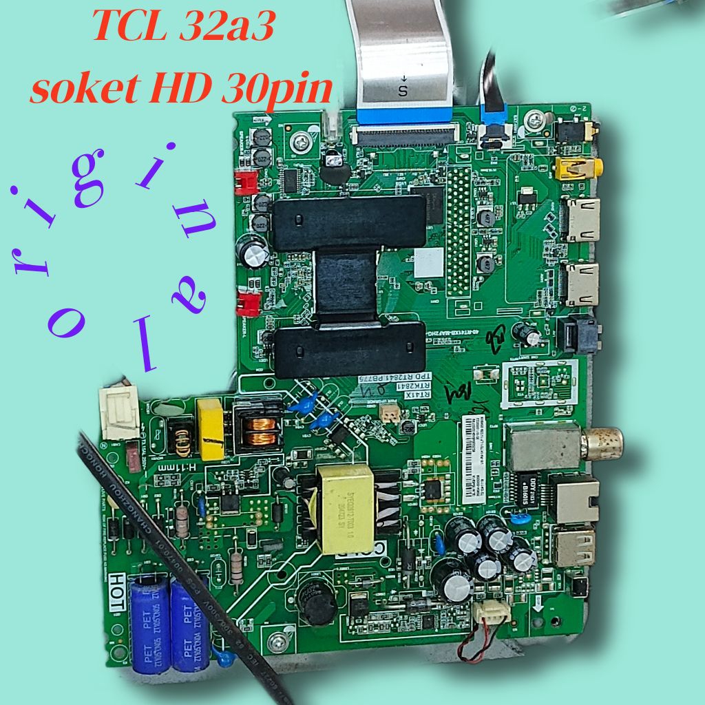 TCL 32A3 - MAINBOARD TV TCL 32A3 - MOTHERBOARD TV TCL 32A3 SOKET 30PIN - MOBO TV TCL 32A3 - MB TCL 3