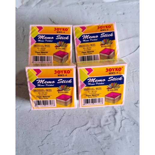 

stick note Merk : Joyko Jenis : MMS-4 Ukuran : 50 x 50mm