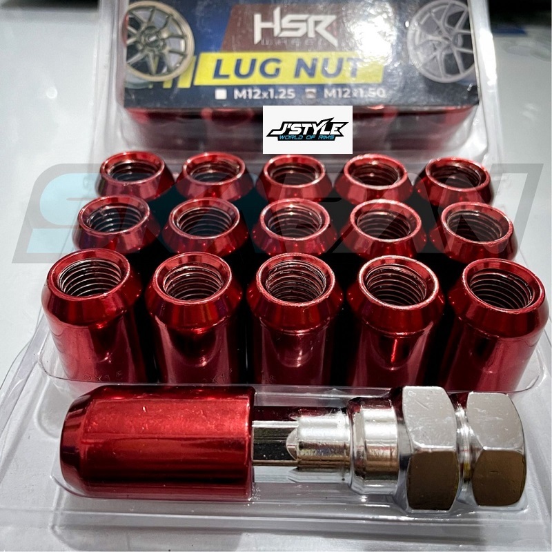 BAUT RODA MOBIL SENEKA RED KUNCI (L) HSR LUGNUT MUR RODA