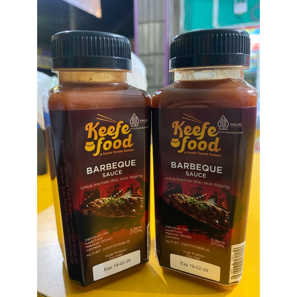 

keefe food barbeque sauce 270ml