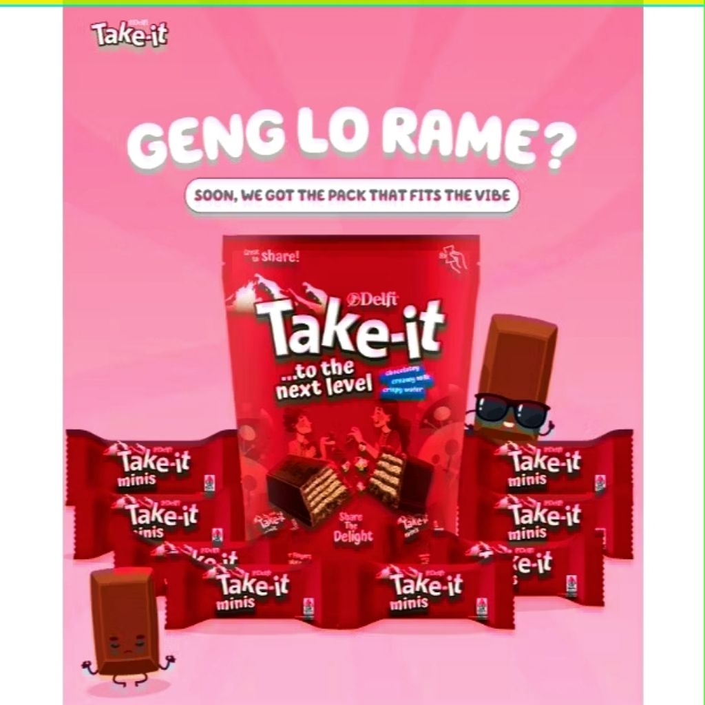 

Delfi Take It Share The Delight Pack 56 gram