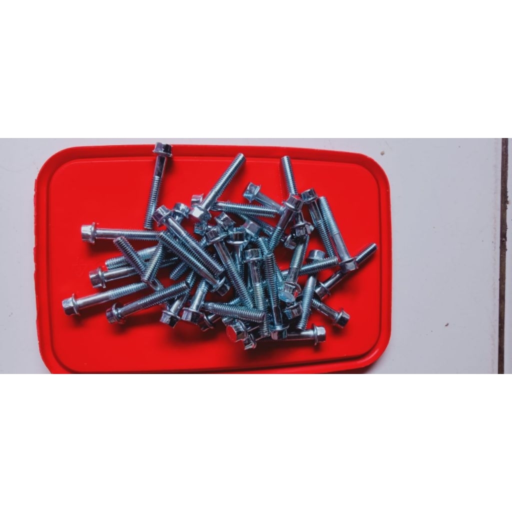 baut 8" ukuran 4cm untuk blok cvt matik beat Vario Scoopy Mio Xeon dll