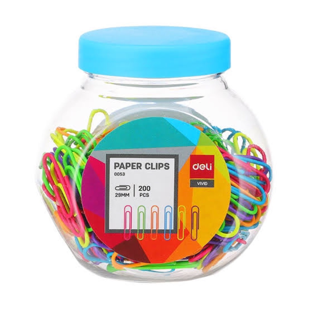 

deli paper clip toples e0063 - deli paper clip warna